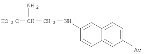 Alanine, 3-[(6-acetyl-2-naphthalenyl)amino]-